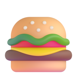 Hamburguesa 3D